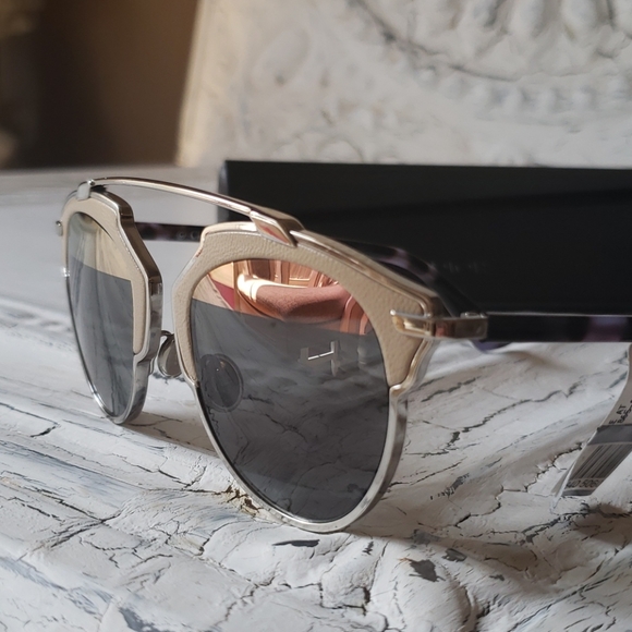 Dior Modified Aviator Sunglasses D-16 - Picture 3 of 16